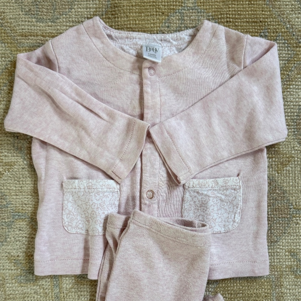 Nordstrom Baby Pink Set Size 6 Months